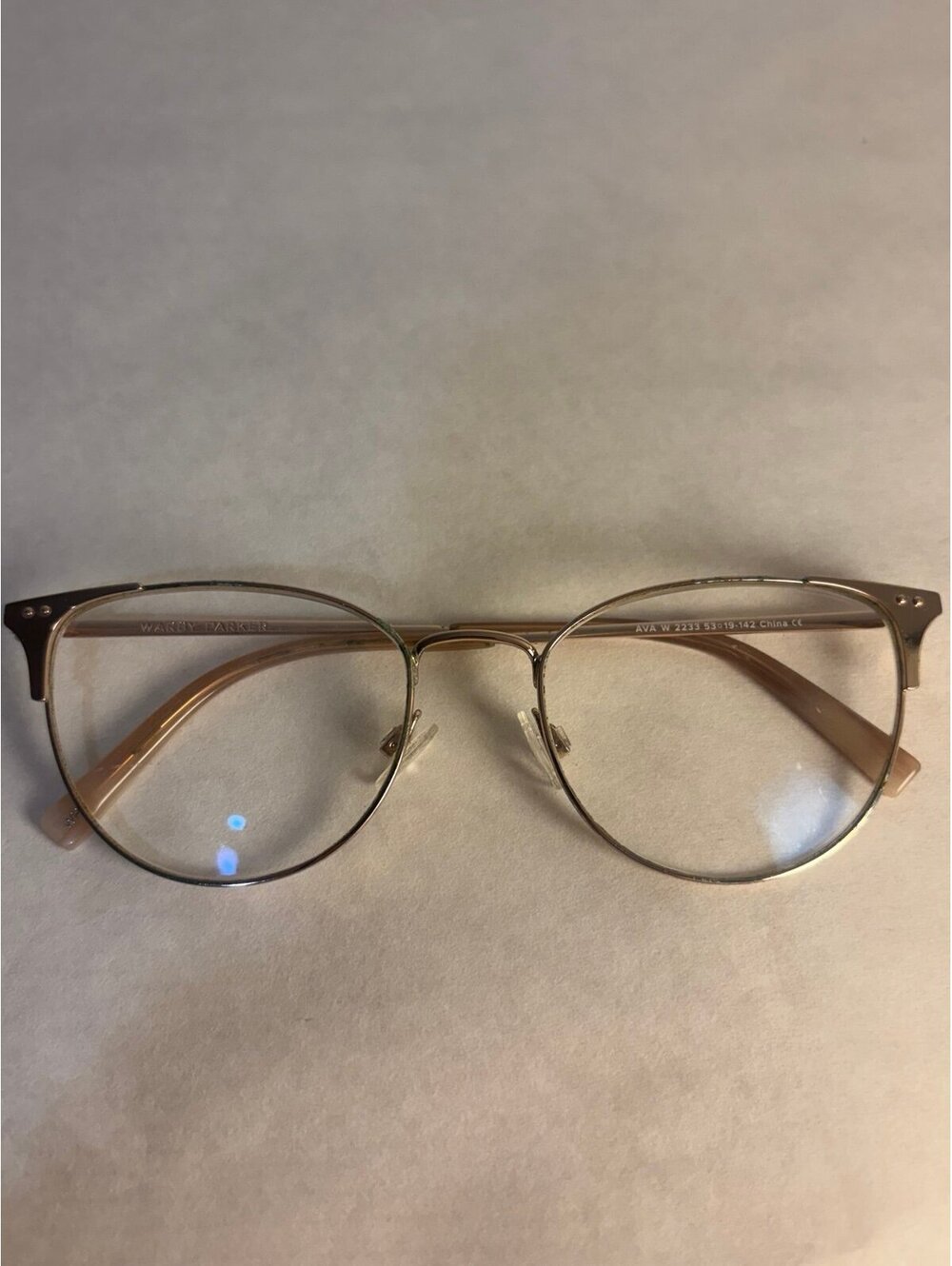 Wary Parker Eyeglass Frames - Ava W wire frames